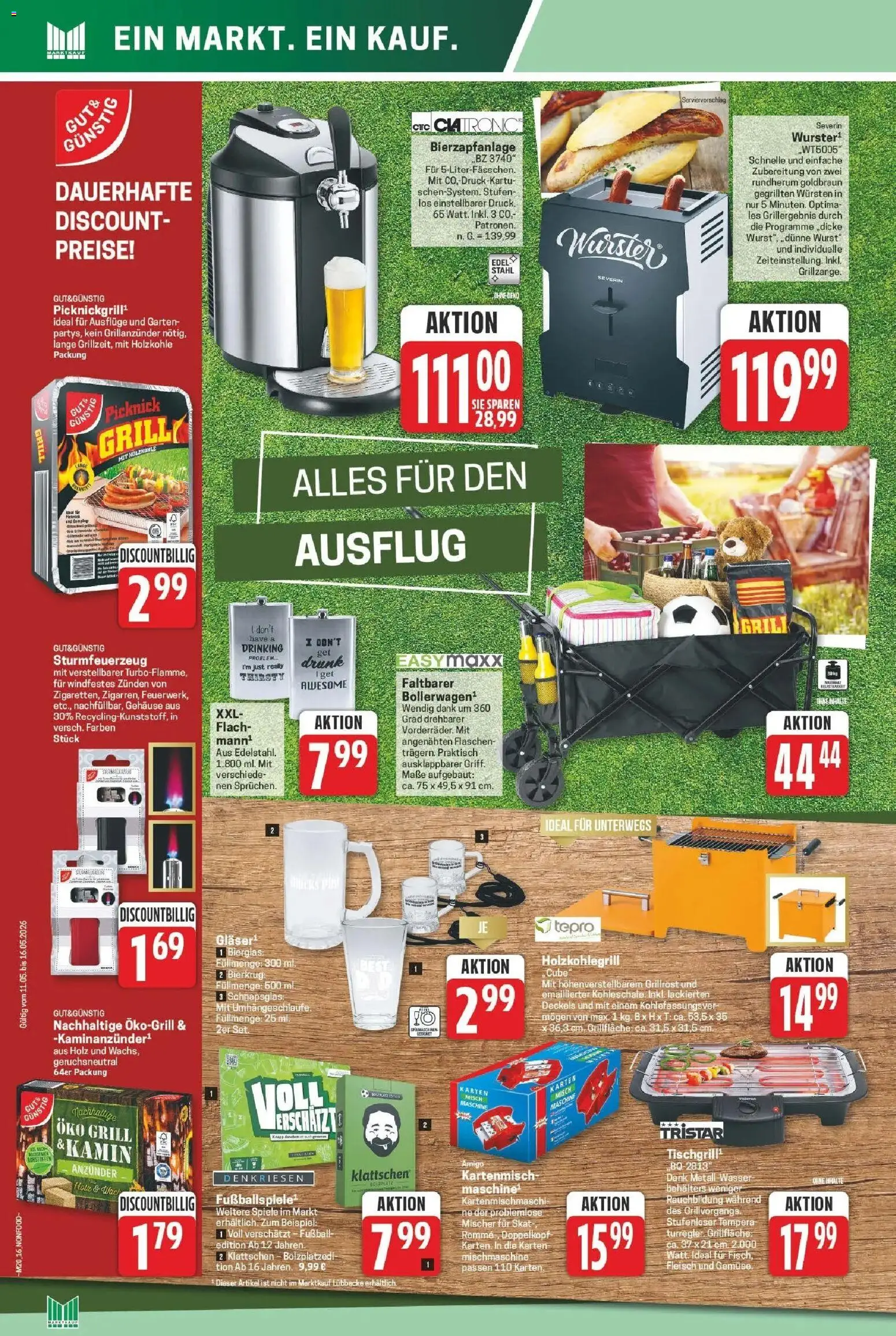 Marktkauf Prospekt Meppen	 – gültig ab 11.05.2026 | Seite: 18 | Produkte: Grill, Kamin, Wurst, Fleisch
