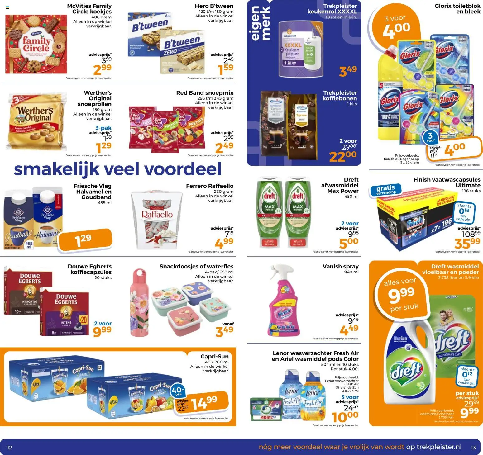 {H1} | Pagina: 7 | Producten: Koffiebonen, Koekjes, Afwasmiddel, Capsule