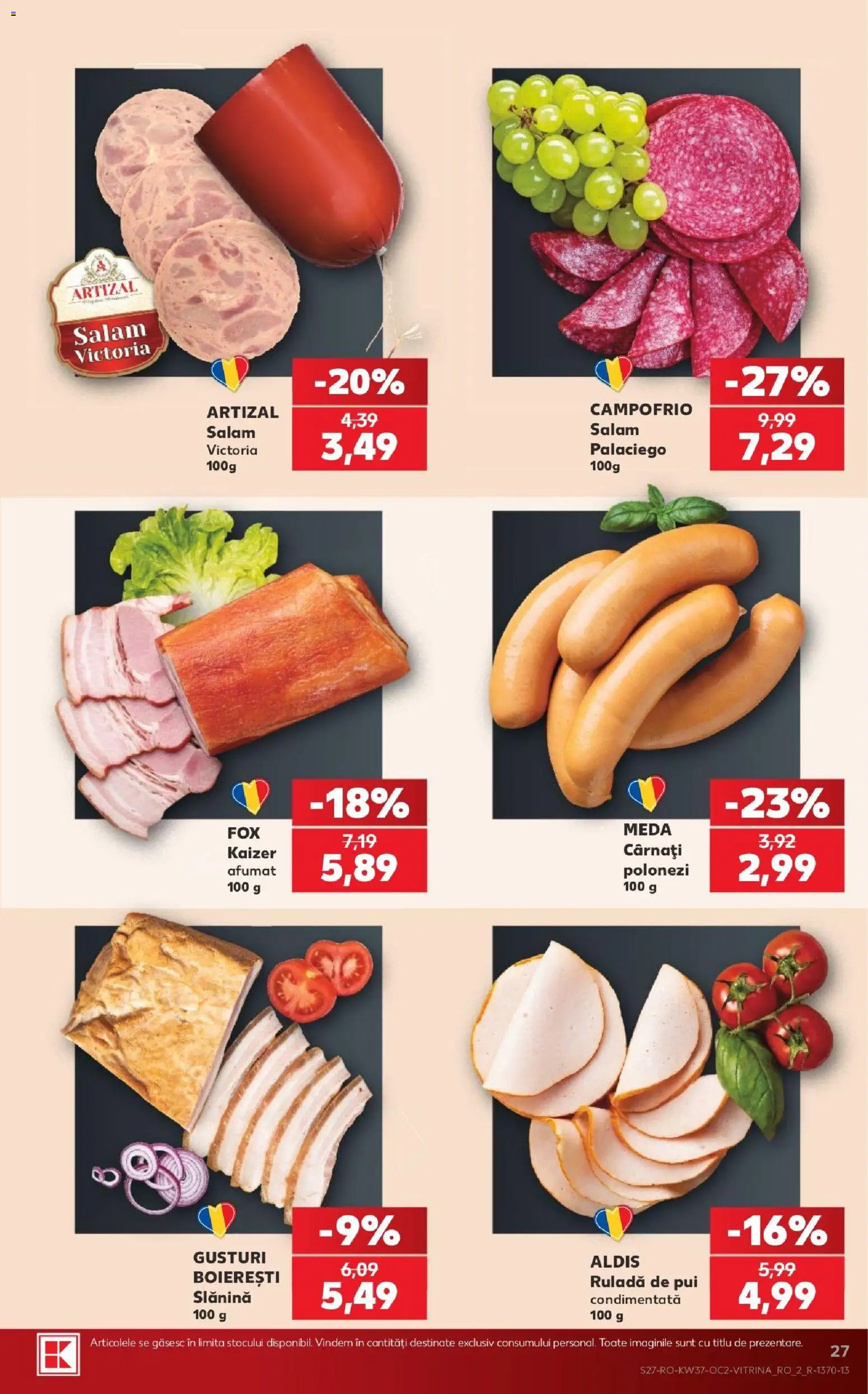 Kaufland Miercurea Ciuc 09.09.2026 - Revista si Oferta | Pagină: 27 | Produse: LED, Lampă, Lampa led