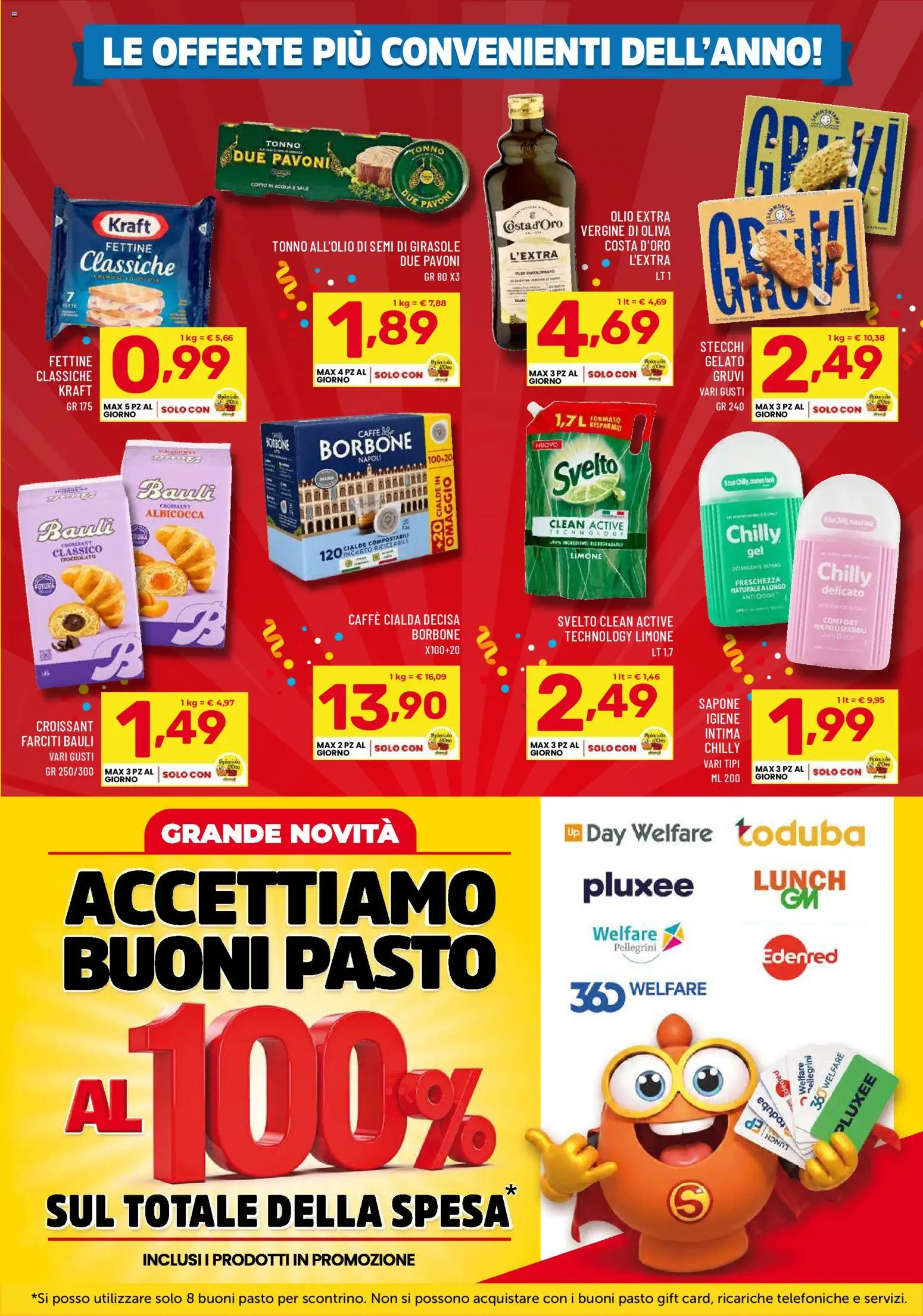 Volantino Il Centesimo del 07/07/2026 | Pagina: 12 | Prodotti: Caffè, Intimo, Gelato, Acqua