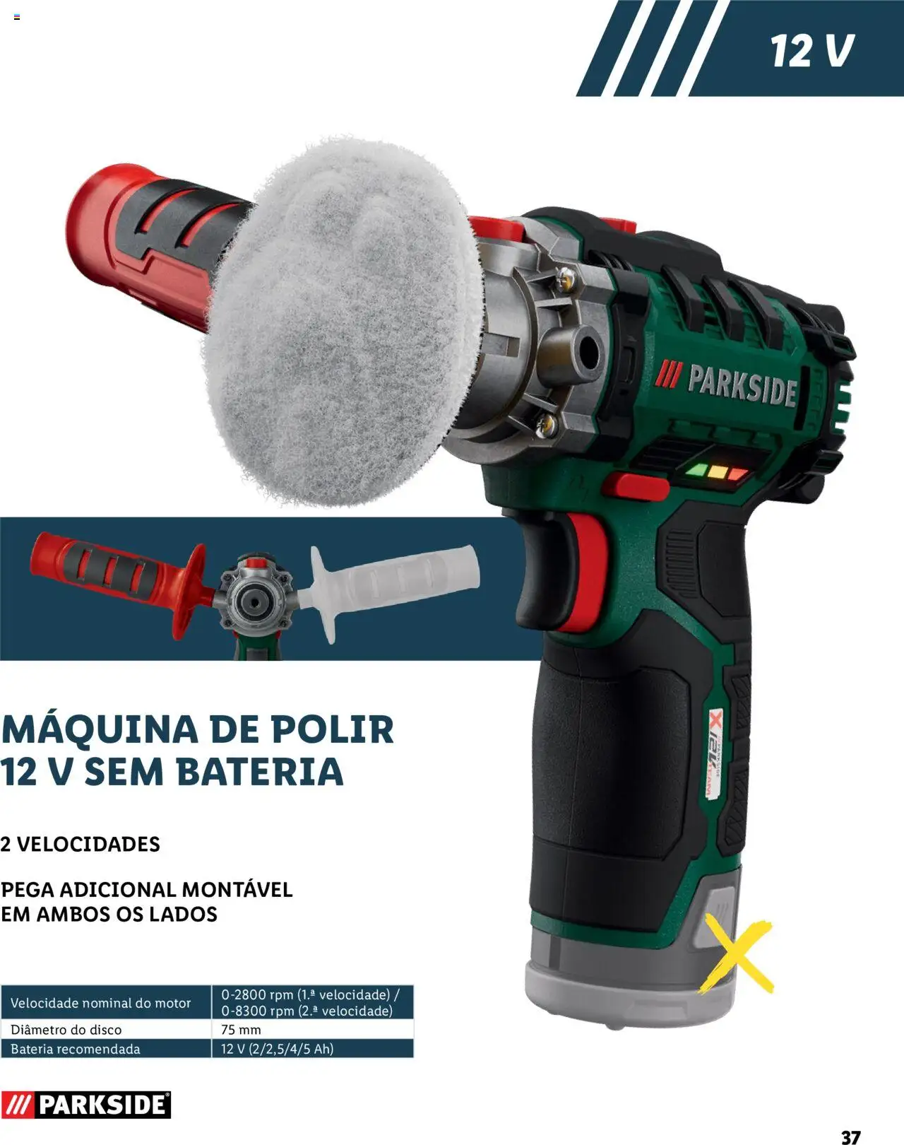 Lidl Baterias E Ferramentas │ válido de 02/02/2023 | Página: 37