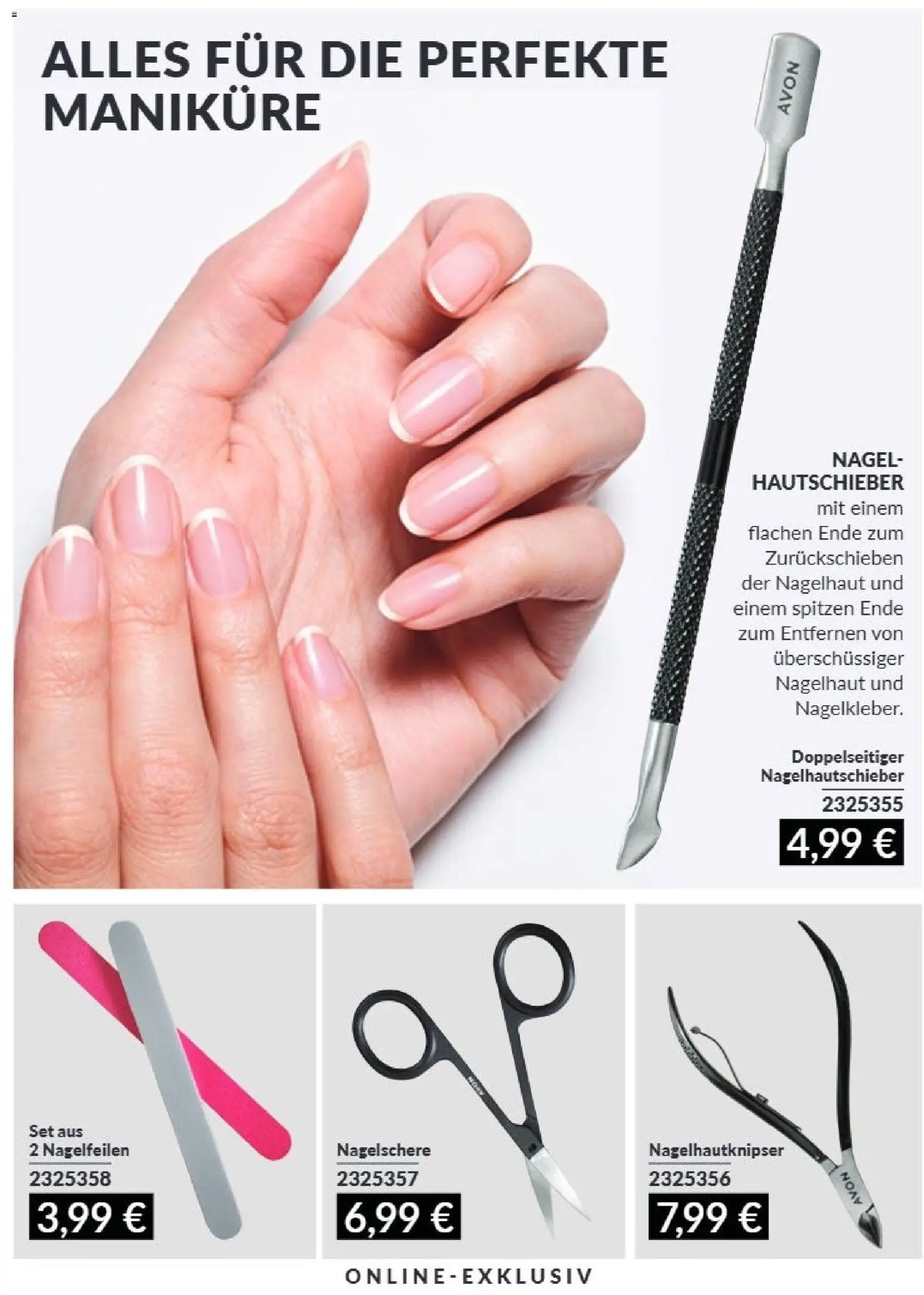 AVON Katalog September 2026 – gültig ab 01.09.2026 | Seite: 202 | Produkte: Nagelschere