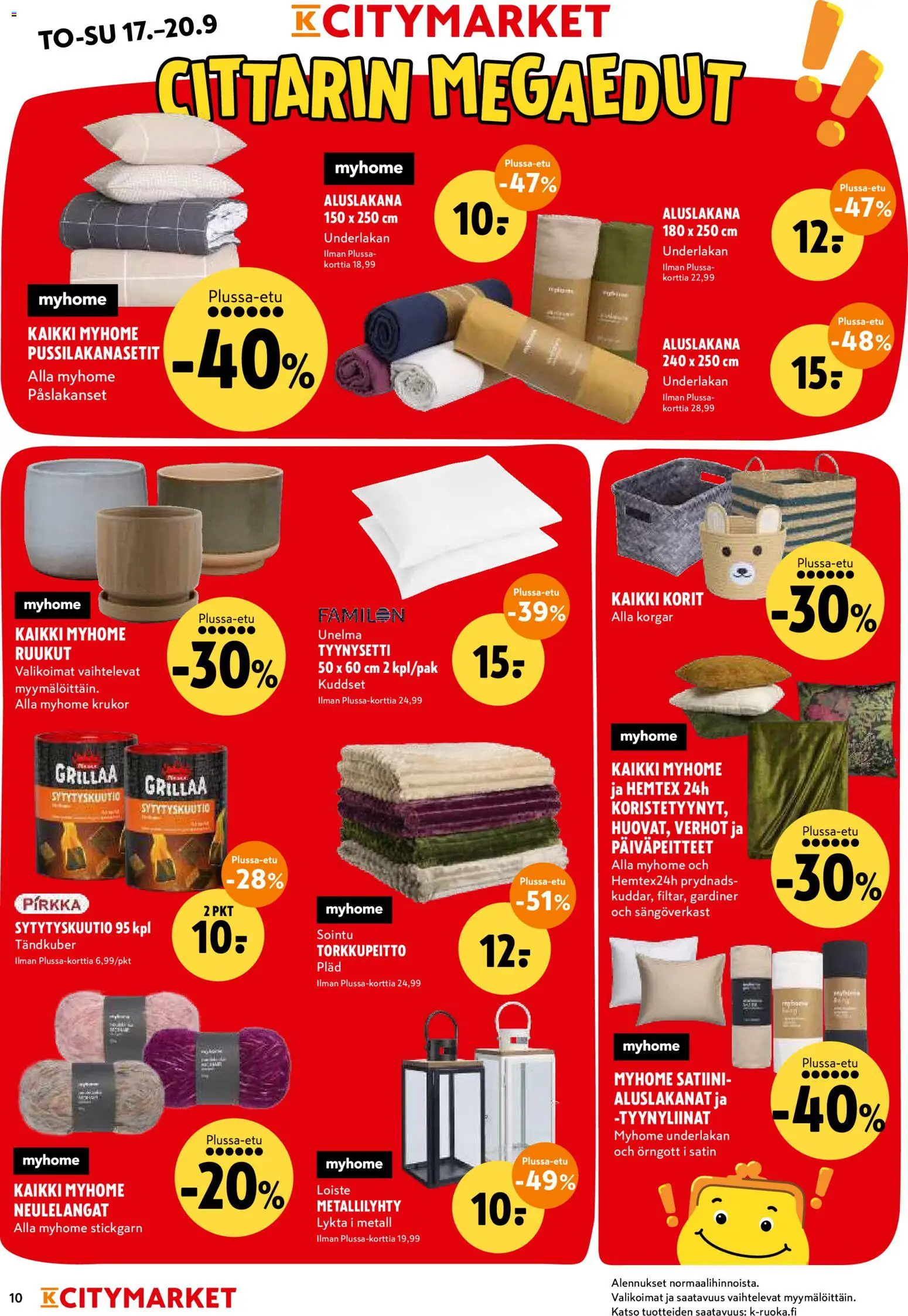 K-Citymarket tarjoukset – voimassa 17/09/2026 alkaen | Sivu: 10