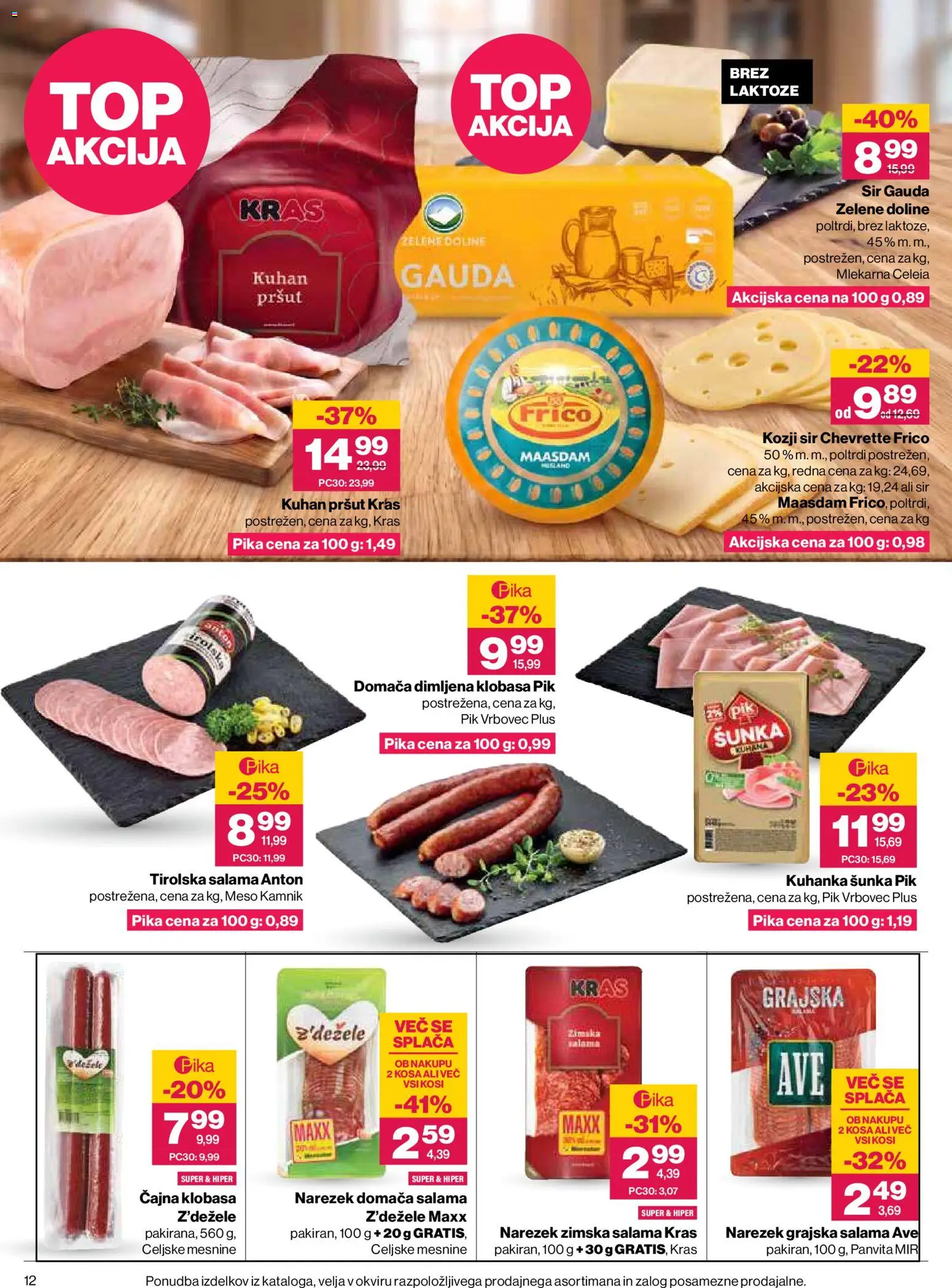 Novi Mercator katalog ponudbe – veljaven od 17.09.2026 | Stran: 12
