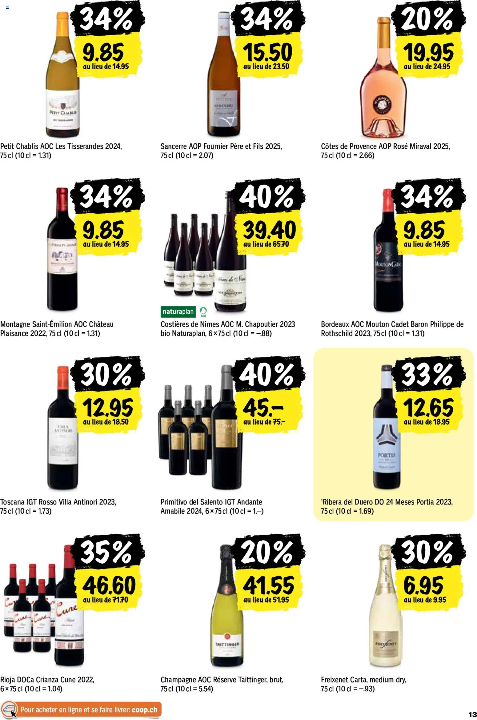 Coop aktionen FR – gültig ab 11.06.2026 | Seite: 13