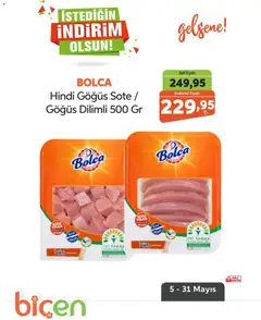 05.05.2026 tarihinden itibaren geçerli olan Biçen Market kataloğu önizlemesi