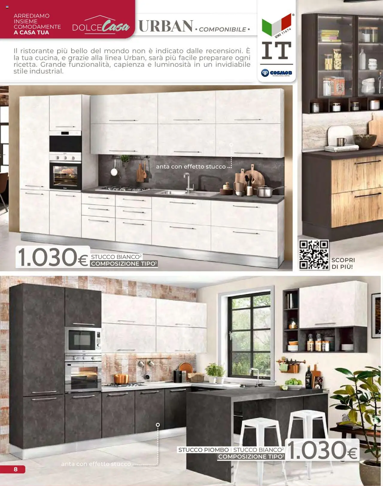 Volantino Mondo Convenienza del 01.09.2025 | Pagina: 10 | Prodotti: Stucco