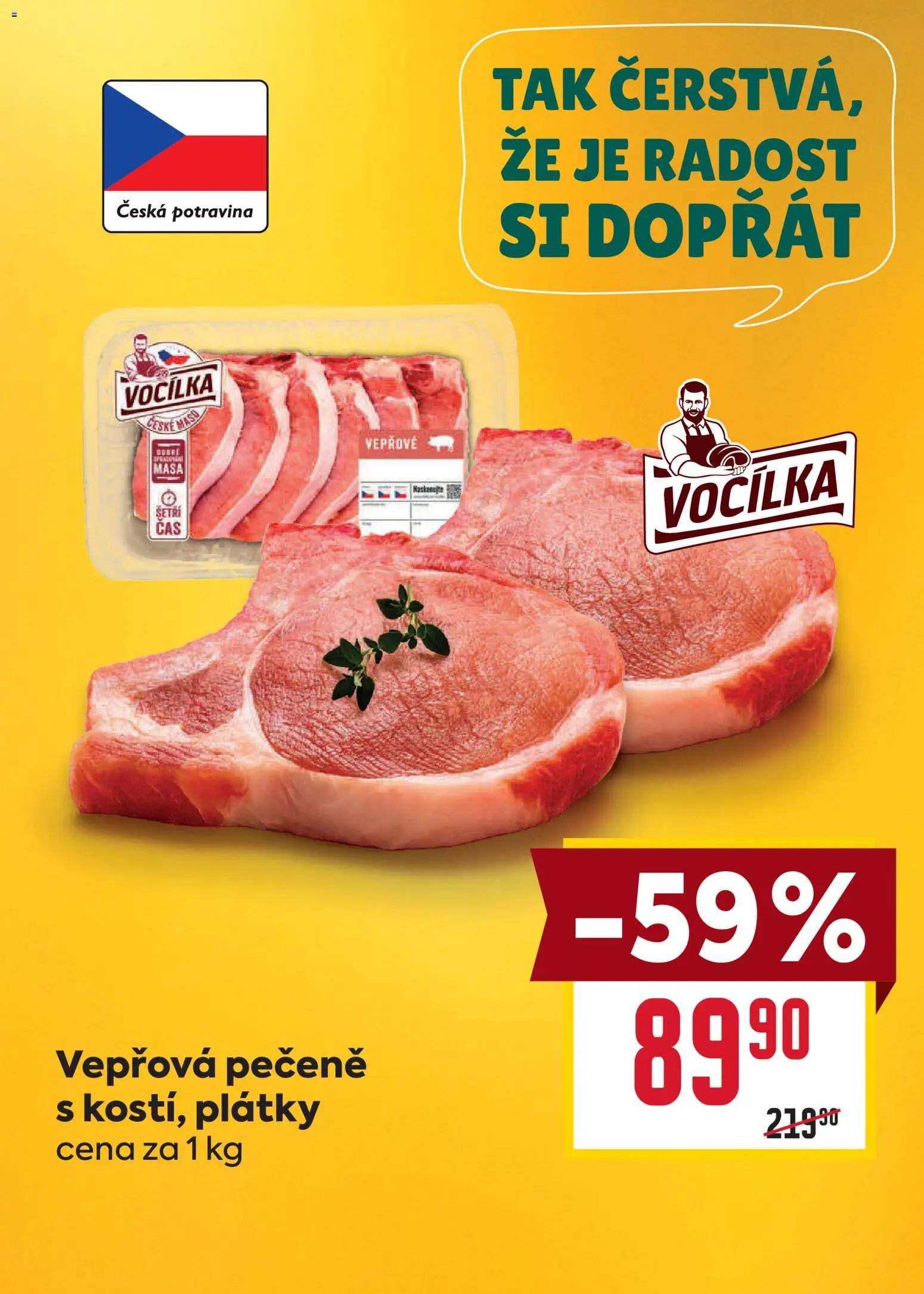 Billa Velký leták od 20.05.2026 | Strana: 4 | Produkty: Vepřová pečeně, Miš