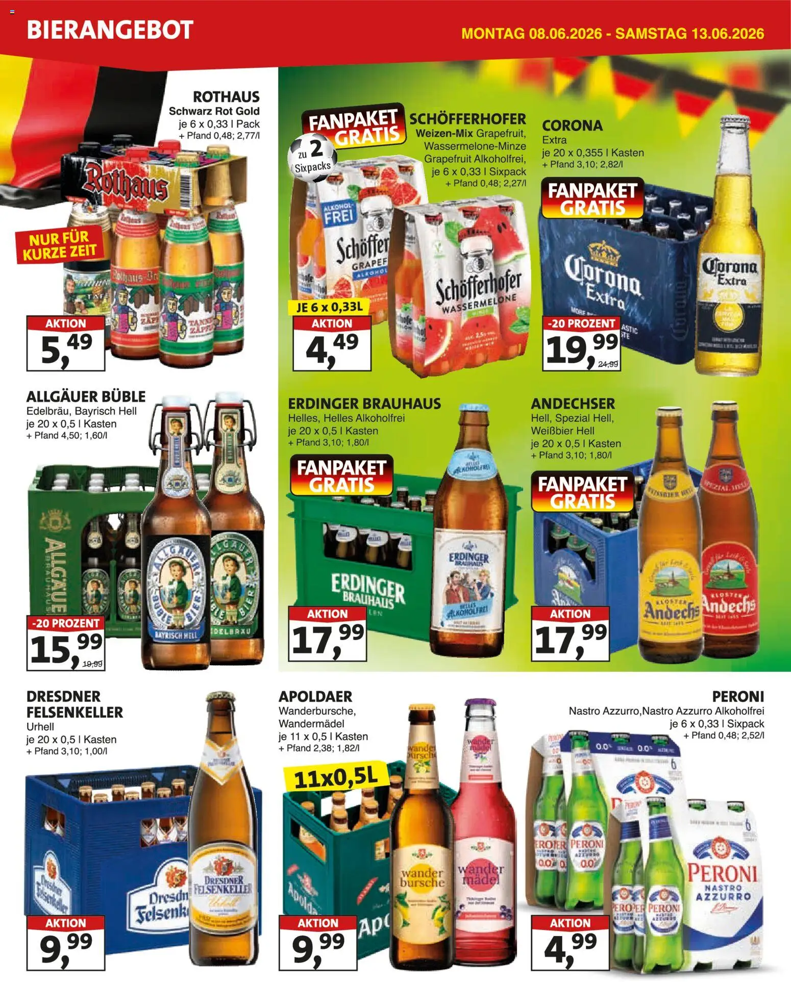 Lösch Depot Prospekt – gültig ab 08.06.2026 | Seite: 2 | Produkte: Erdinger, Weißbier, Grapefruit, Wassermelone