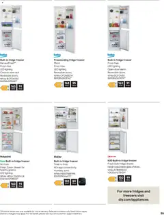 Preview of B&Q - Appliances valid from 01/07/2026 | Page: 55 | Products: Wine, Freezer