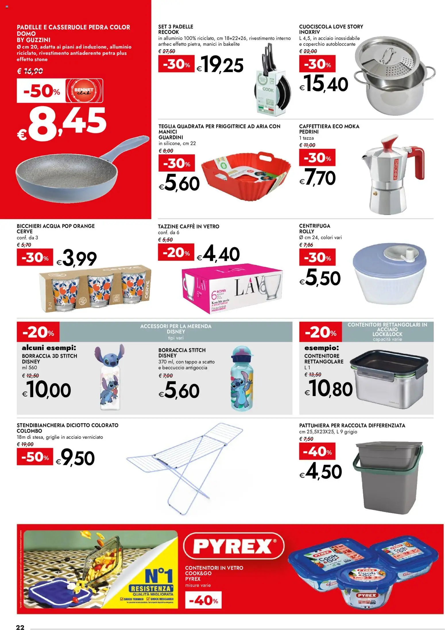 Volantino bennet del 13/08/2026 | Pagina: 22 | Prodotti: Friggitrice ad aria, Contenitore, Alluminio, Friggitrice