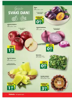 Ribola Katalog - Pregled kataloga iz trgovine Ribola, vrijedi od 07.10.2026 | Stranica: 2 | Proizvodi: Matovilac, Zemlja, Datulja, Jabuka