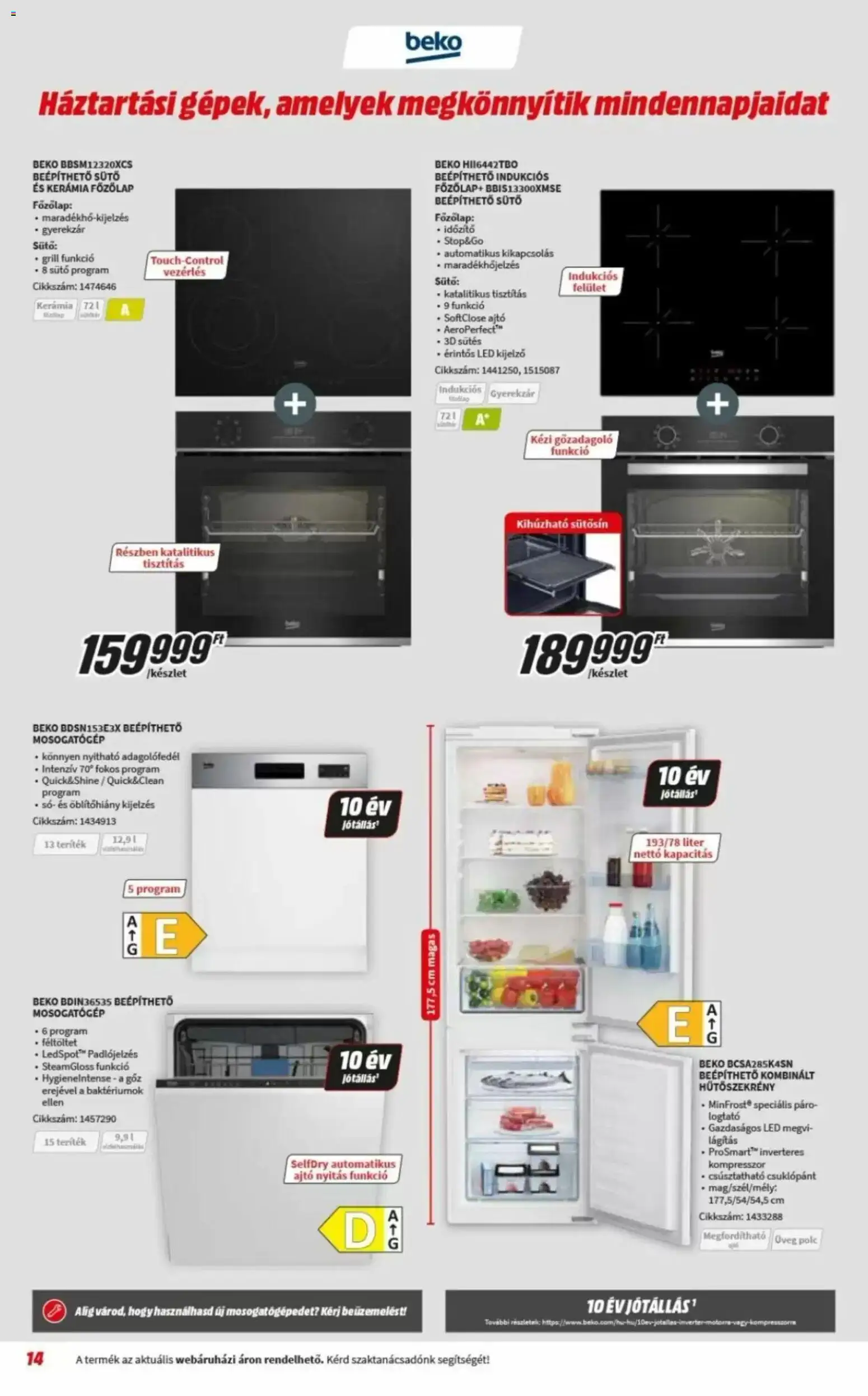 Media Markt akciós ujság - amely érvényes a következő dátumtól: 2026.09.02. | Oldal: 14 | Termékek: Kompresszor, Főzőlap, Üveg, Polc