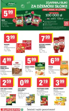 Pogląd oferty "Spar gazetka - Eurospar" - ważna od 07.10.2026 | Strona: 10 | Produkty: Kuskus, Kasza kuskus, Zurek, Bulion Winiary