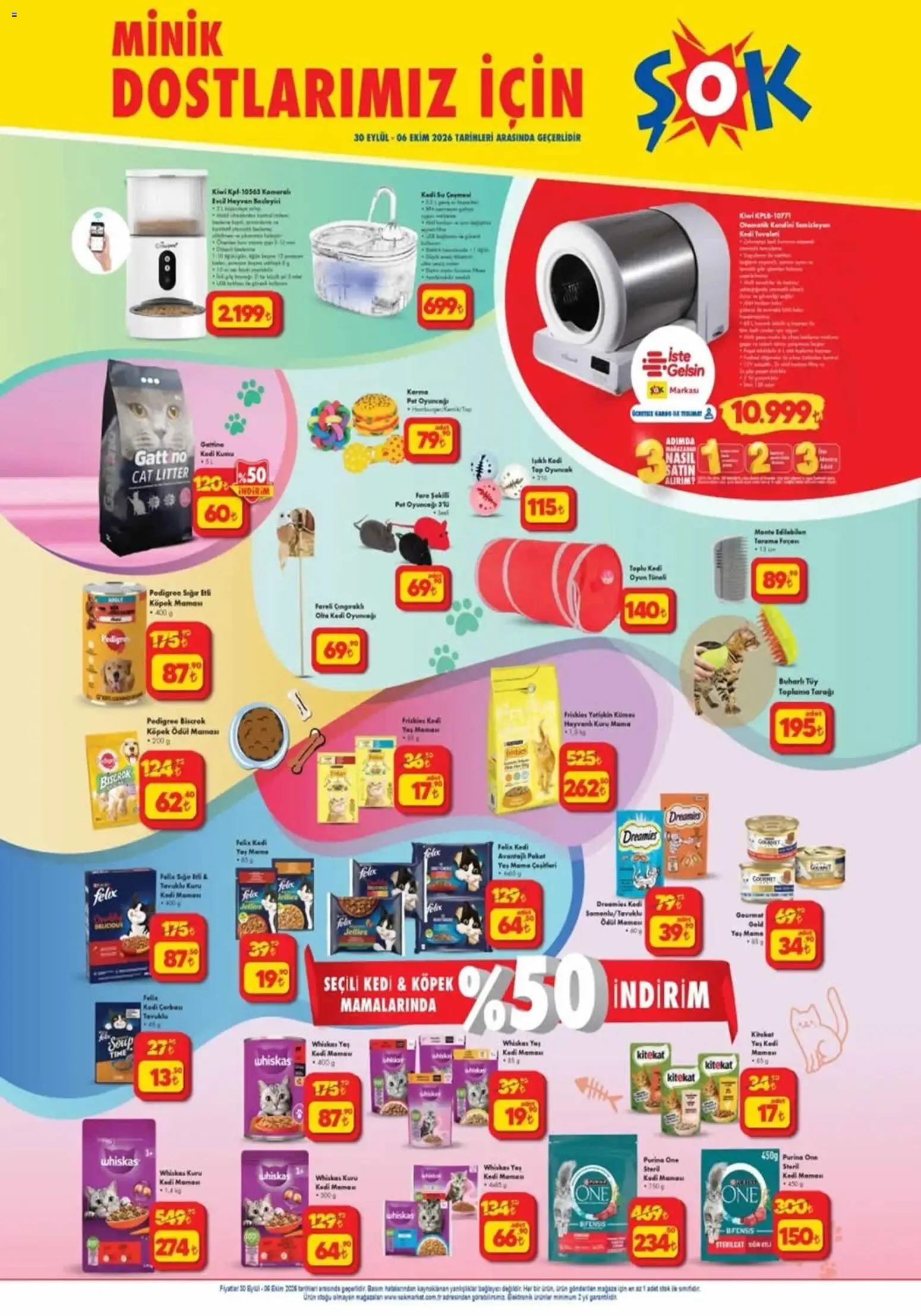 Şok Market Katalog - 30 Eylül 2026 tarihinden itibaren geçerlidir | Sayfa: 7 | Ürünler: Oyuncak, Su, Fare, Oyun