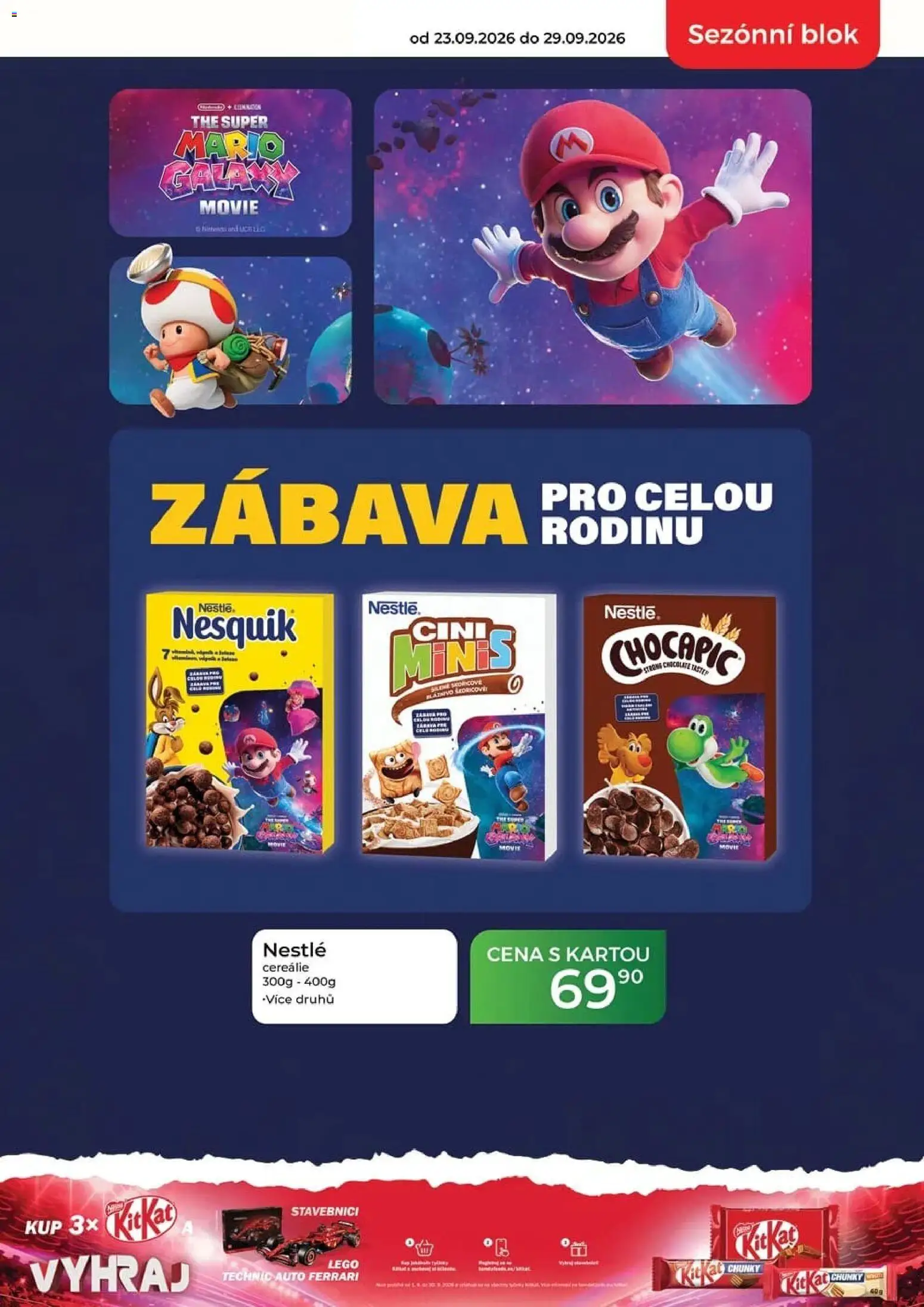 Tamda Foods leták od 23.09.2026 | Strana: 3 | Produkty: LEGO, Blok, Nesquik, Chocapic