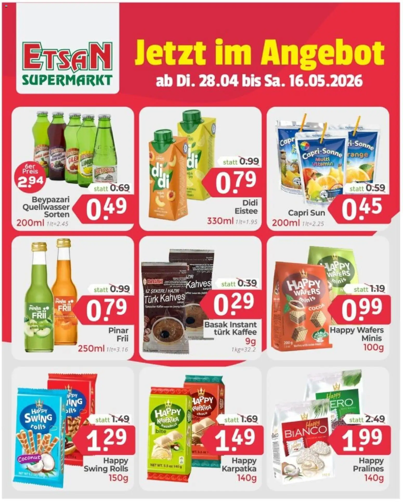 ETSAN Obst & Gemüse gültig ab 15.05.2026 | Seite: 6 | Produkte: Kaffee