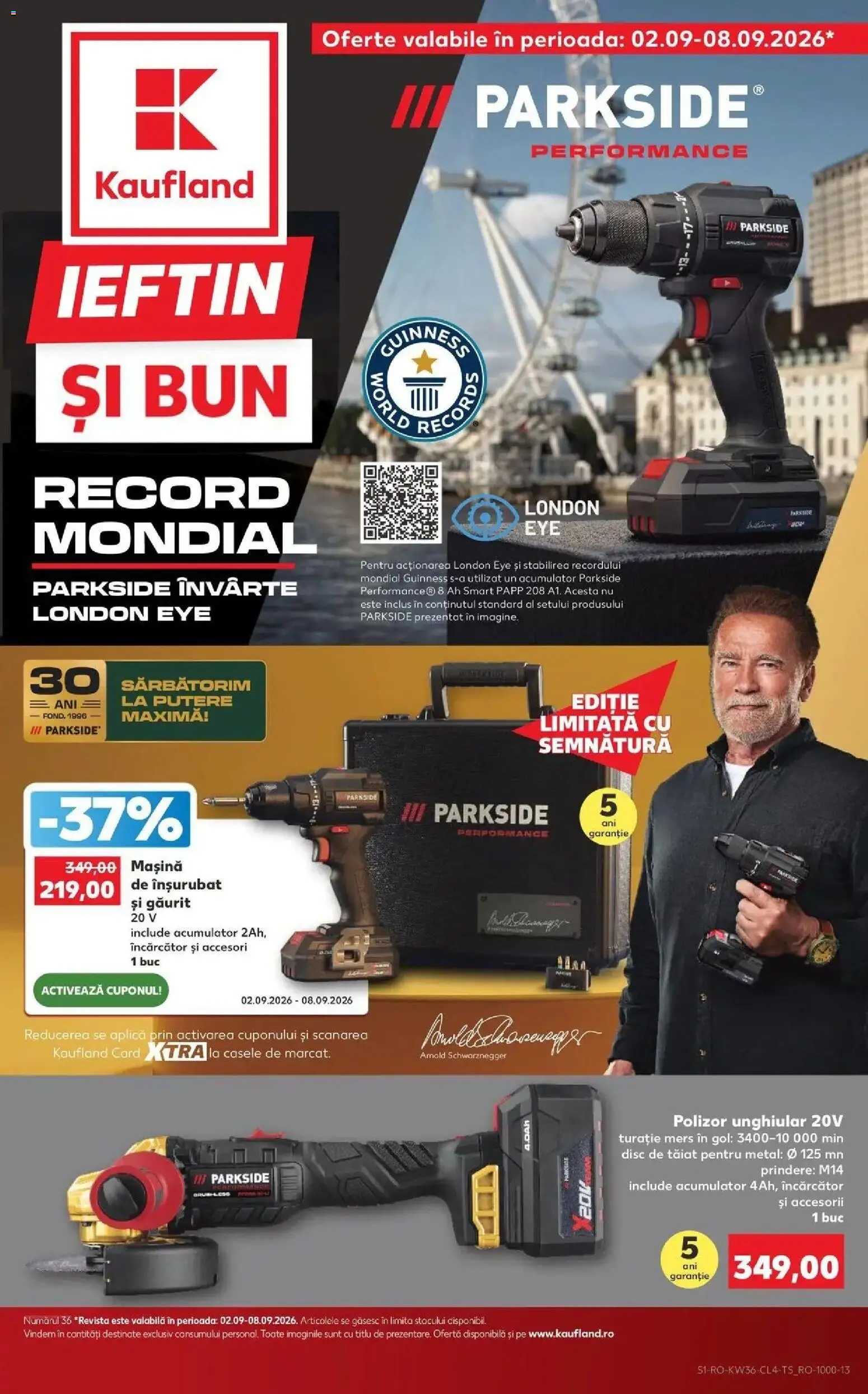 Kaufland Alba Iulia 02.09.2026 - Revista si Oferta | Pagină: 1 | Produse: Încărcător, Disc, Aplică, Guinness