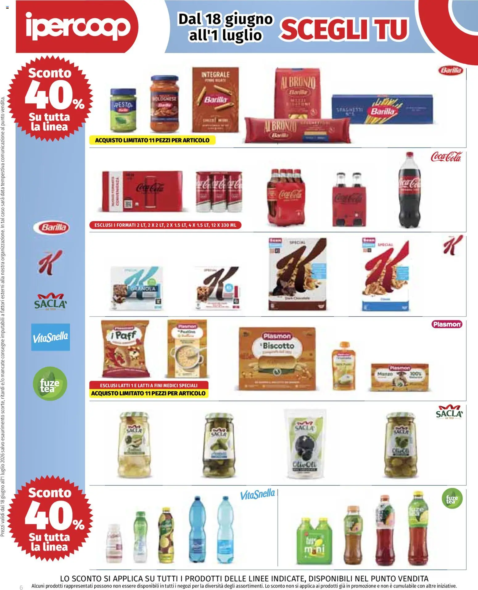 Volantino Ipercoop del 18.06.2026 | Pagina: 6 | Prodotti: Data