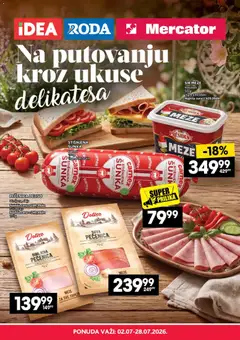 Roda katalog Specijal delikatesa - pregled Roda kataloga - važi od 02.07.2026
