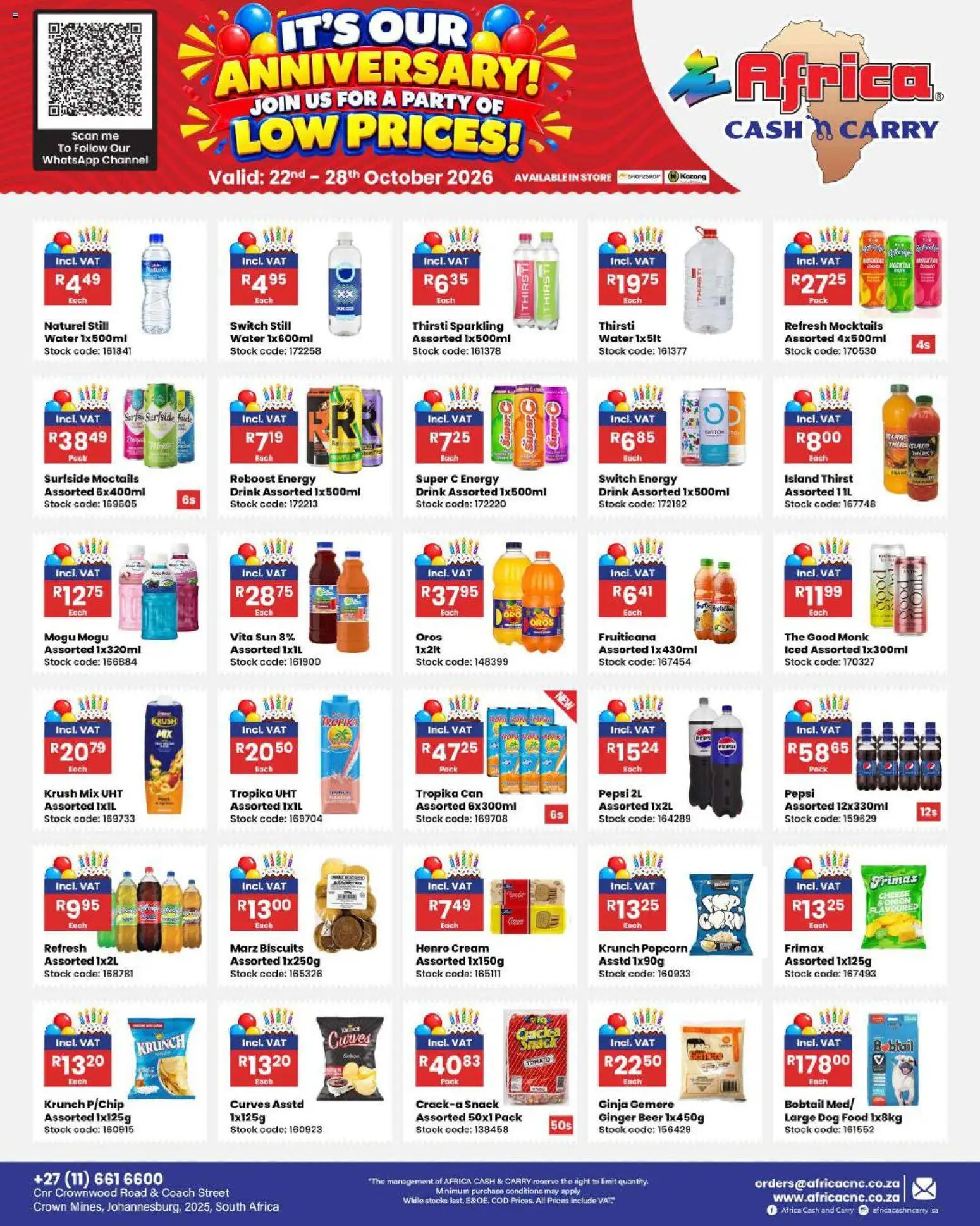New Africa Cash & Carry catalogue – valid from 22/10/2026 | Page: 27