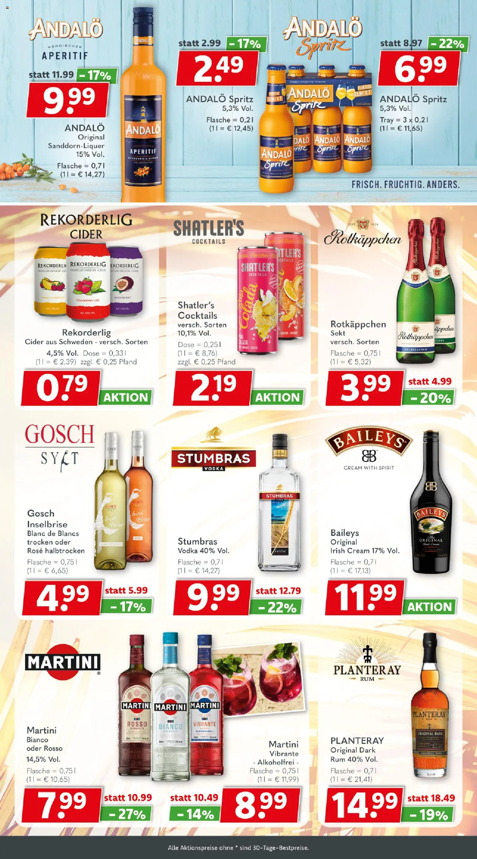 Getränkeland Prospekt – gültig ab 08.06.2026 | Seite: 8 | Produkte: Martini, Rum, Rotkäppchen, Vodka