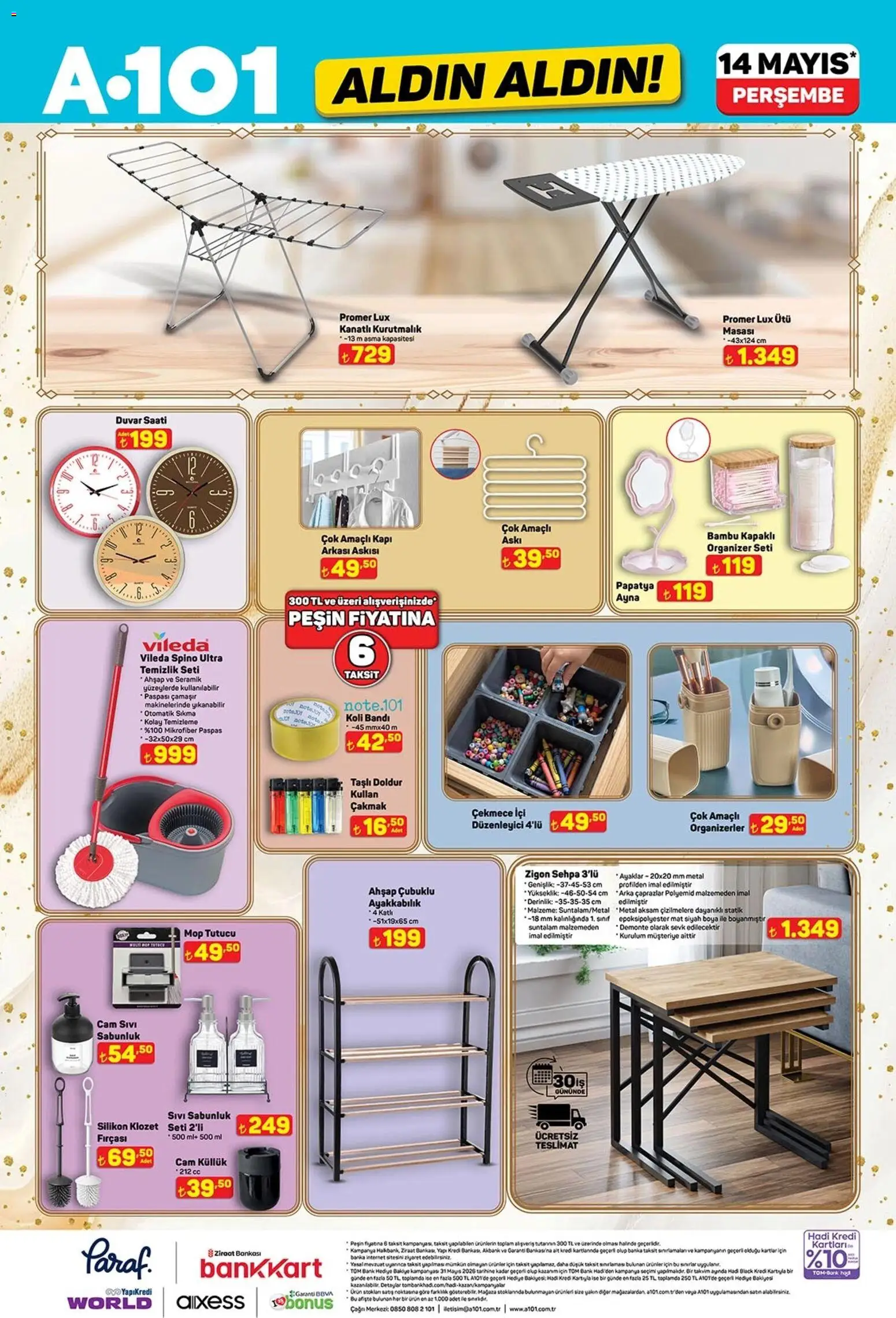 A101 - Katalog Aldın Aldın - 14.05.2026 tarihinden itibaren geçerlidir | Sayfa: 17