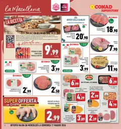 Anteprima del volantino FETTINE DI GIRELLO PERCORSO QUALITÀ CONAD, Fettine di girello Percorso Qualità CONAD valido a partire dal 06.05.2026 | Pagina: 8 | Prodotti: Pollo, Limone, Vitello, Hamburger