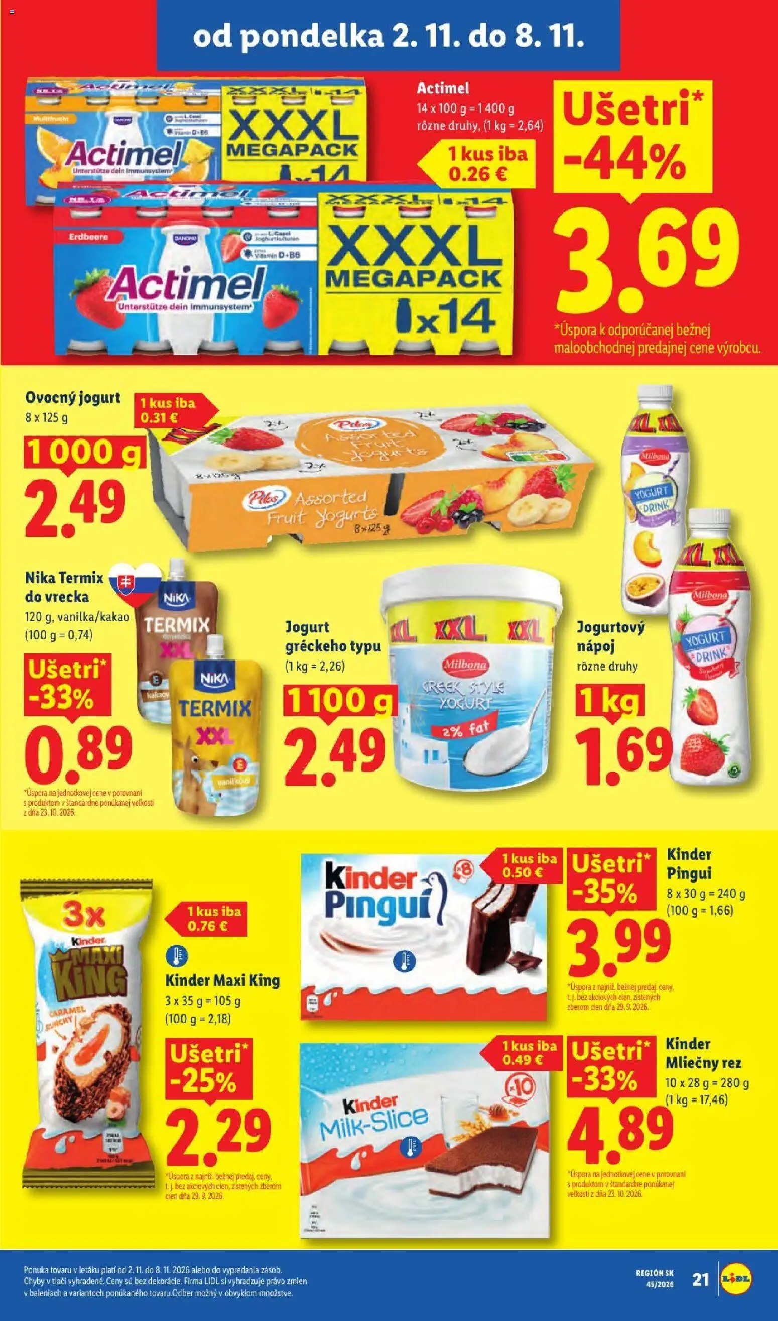 Nové Lidl akcie – leták je platný od 02.11.2026 | Strana: 34