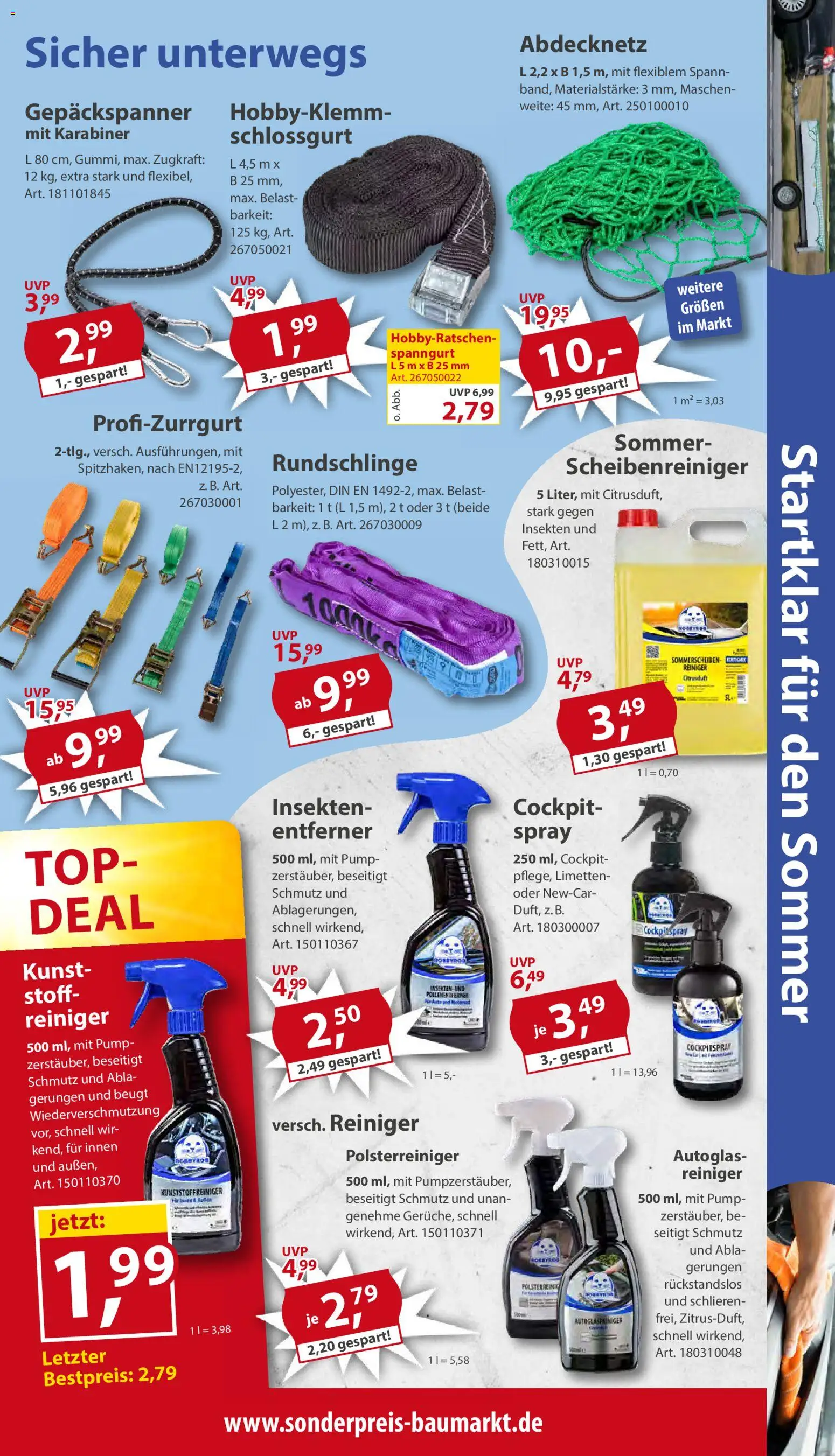 Sonderpreis Baumarkt Prospekt 	 – gültig ab 23.05.2026 | Seite: 11 | Produkte: Top, Limetten