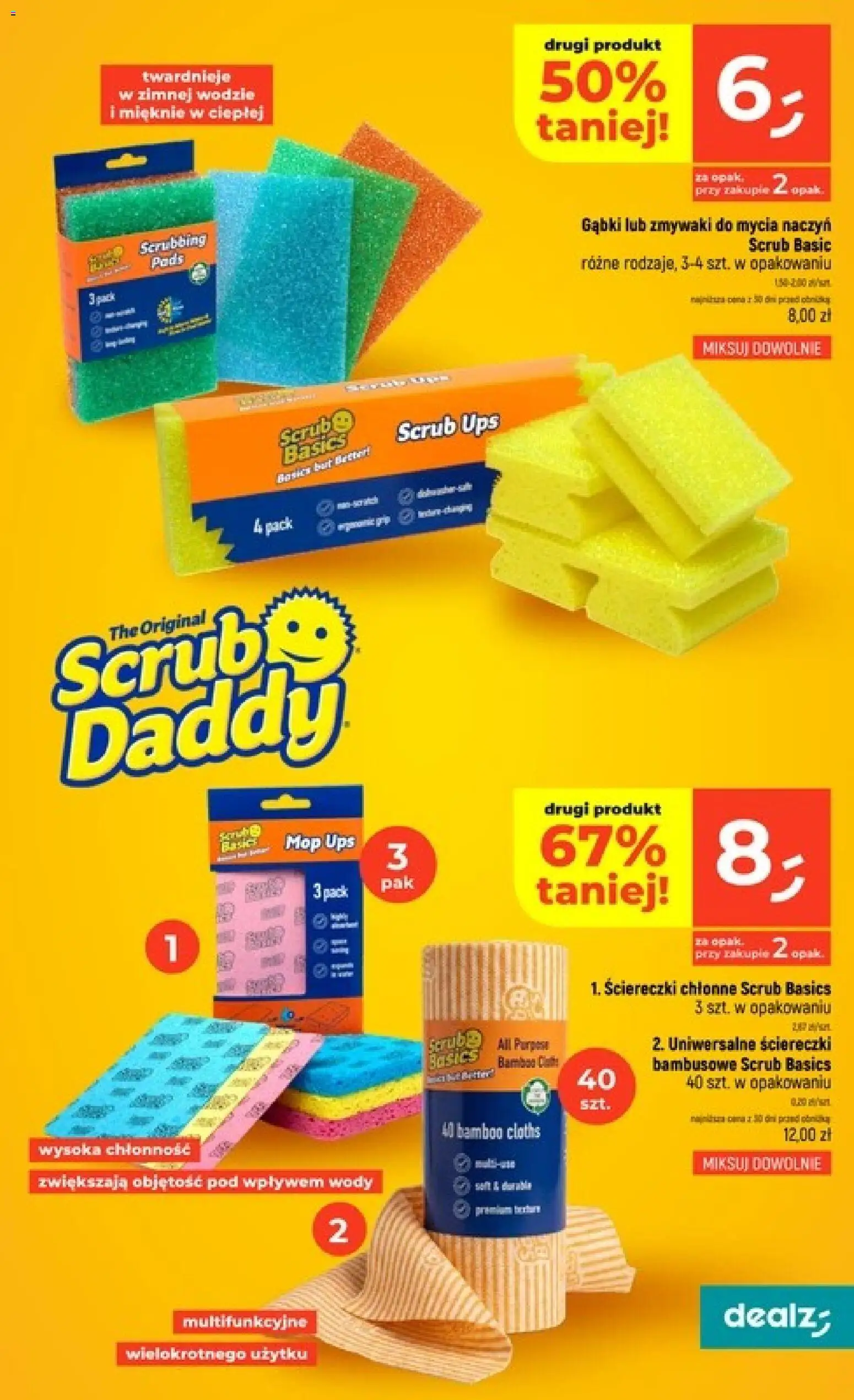 Dealz gazetka - Czysty zysk od 03.09.2026 | Strona: 11 | Produkty: Ściereczki, Mop