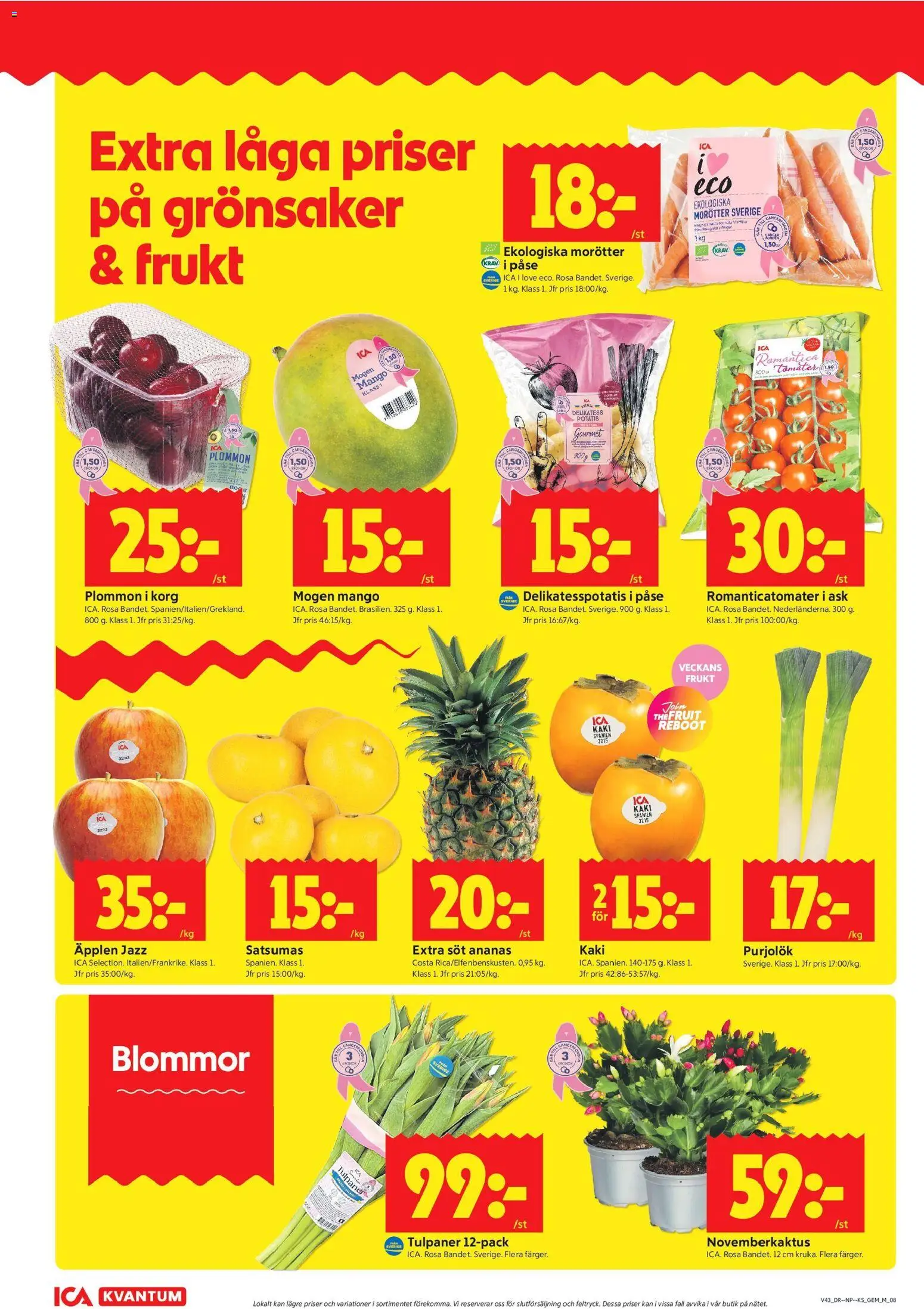 ICA Kvantum reklamblad aktuell från 19/10/2026 | Sida: 10