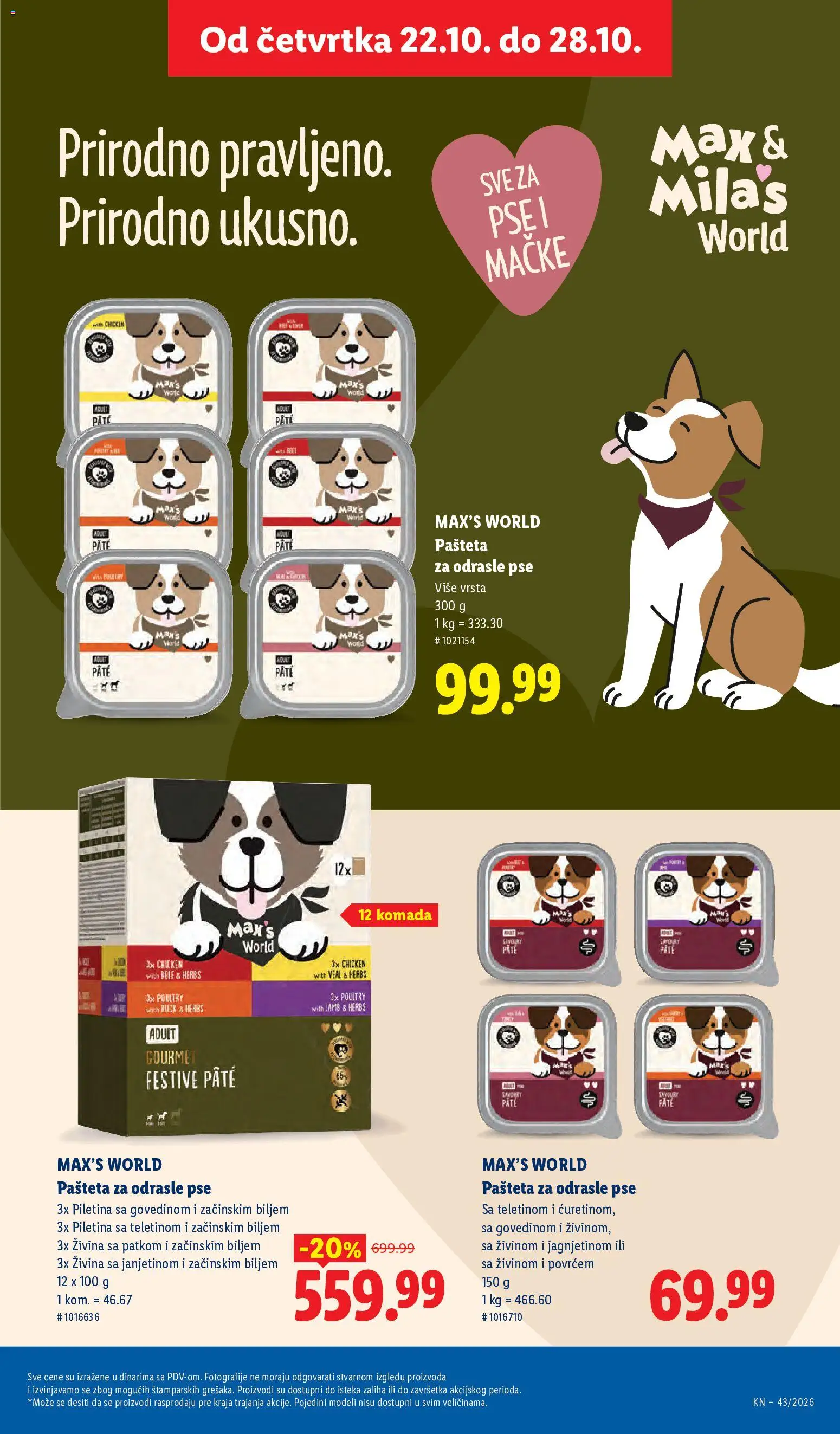 Lidl katalog - važi od 22.10.2026 | Strana: 37 | Proizvode: Piletina, Pašteta