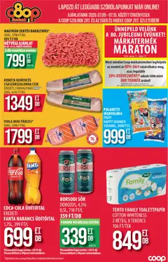 COOP Szolnok akciós újság - amely érvényes a következő dátumtól: 2026.07.09.