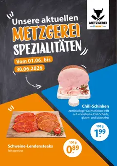 V-Markt Metzgereiangebote Juni ab 01.06.2026 gültig