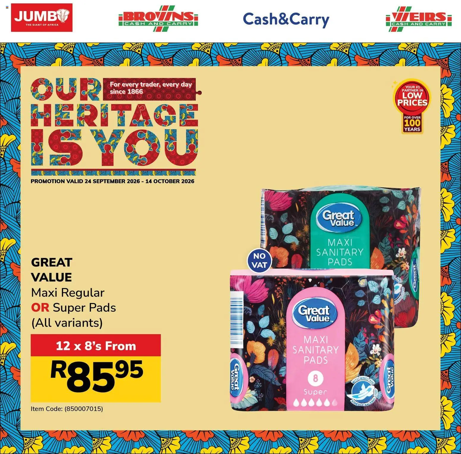 New Jumbo catalogue – valid from 24/09/2026 | Page: 11 | Products: Pads