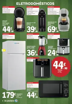 Pré-visualização E.Leclerc folheto Viva Portugal válido de 02.06.2026 | Página: 8 | Produtos: Frigorífico, Máquina de café, Delta q, Café