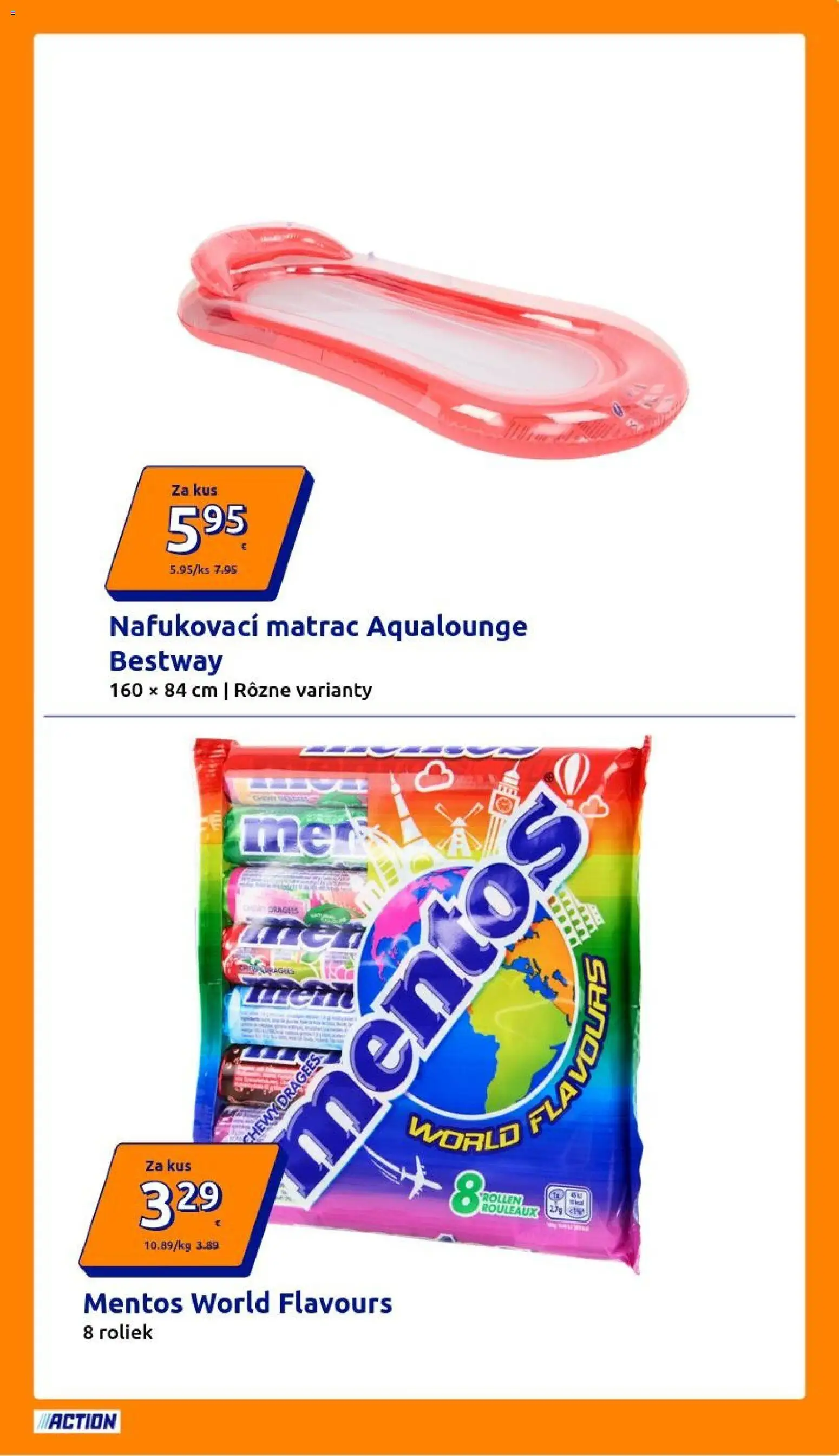 Nové Action akcie – leták je platný od 24.06.2026 | Strana: 21 | Produkty: Matrac, Nafukovací matrac
