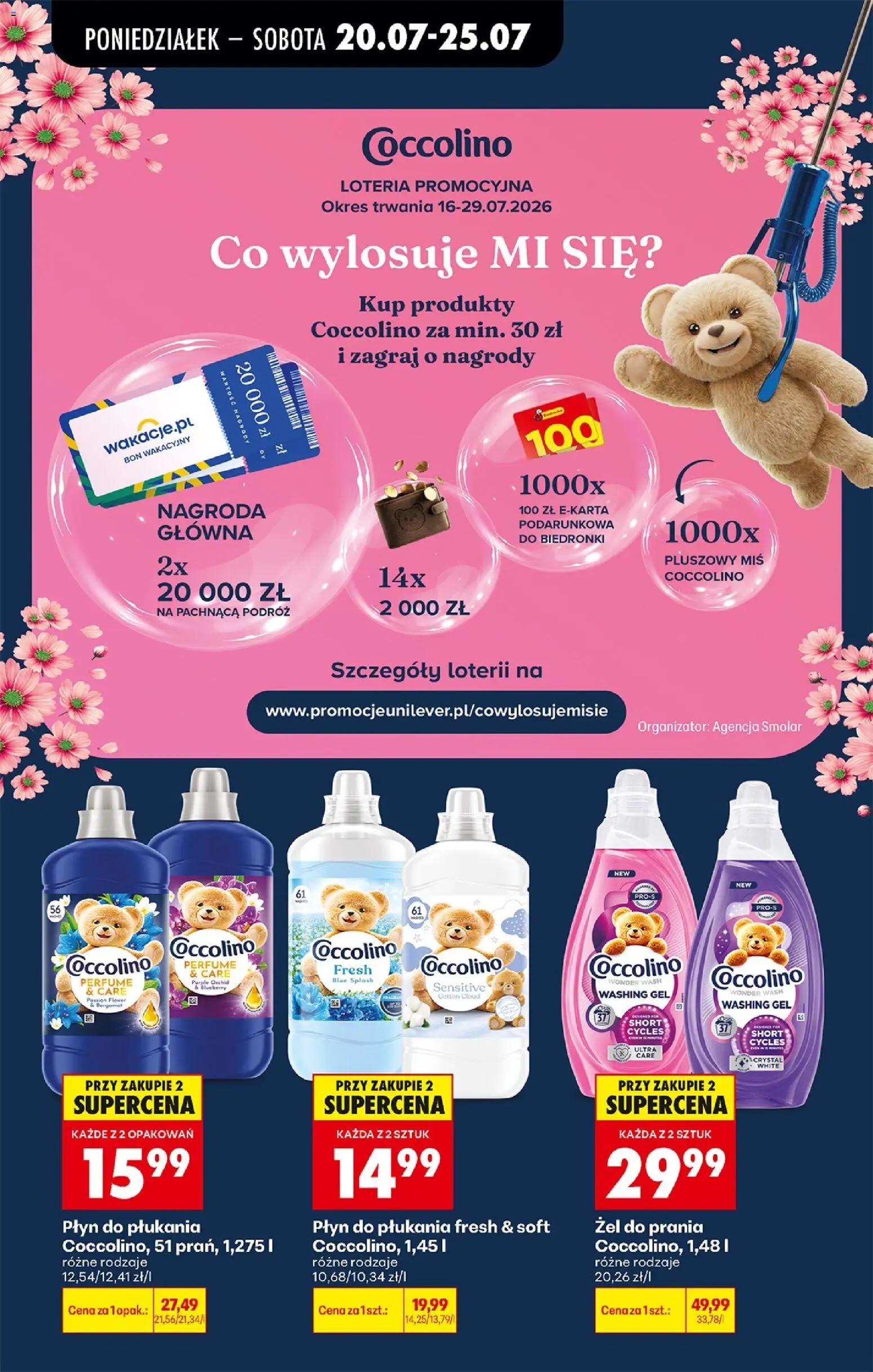 Biedronka gazetka od poniedziałku od 20.07.2026 | Strona: 81 | Produkty: Coccolino, Detergent
