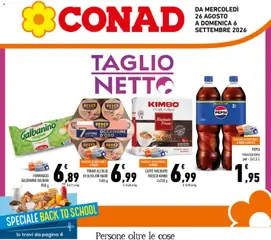 Anteprima del volantino Conad volantino Campania valido a partire dal 26/08/2026