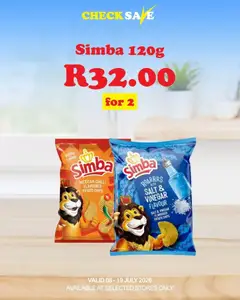 Check Save specials catalogue – valid from 08/07/2026