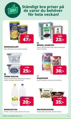 Tempo erbjudanden - Förhandsvisning av reklamblad från butik Tempo aktuell från 05/10/2026 | Sida: 7