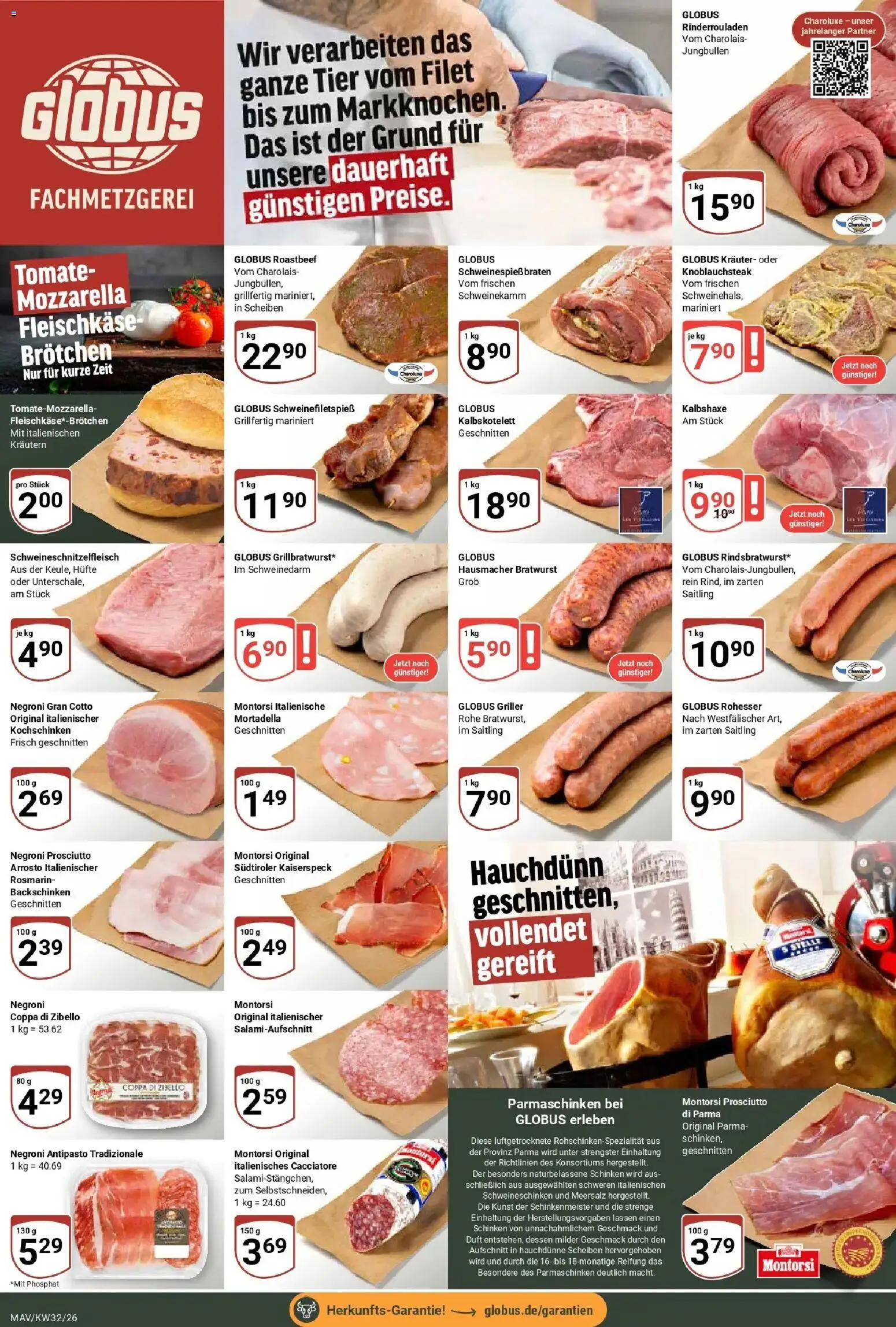 Globus Prospekt Mannheim (ab 03.08.2026) » Angebote online | Seite: 6 | Produkte: Rinderrouladen, Bratwurst, Duft, Roastbeef