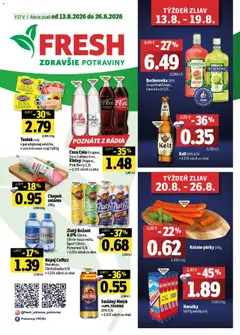 Fresh leták platný od 13.08.2026