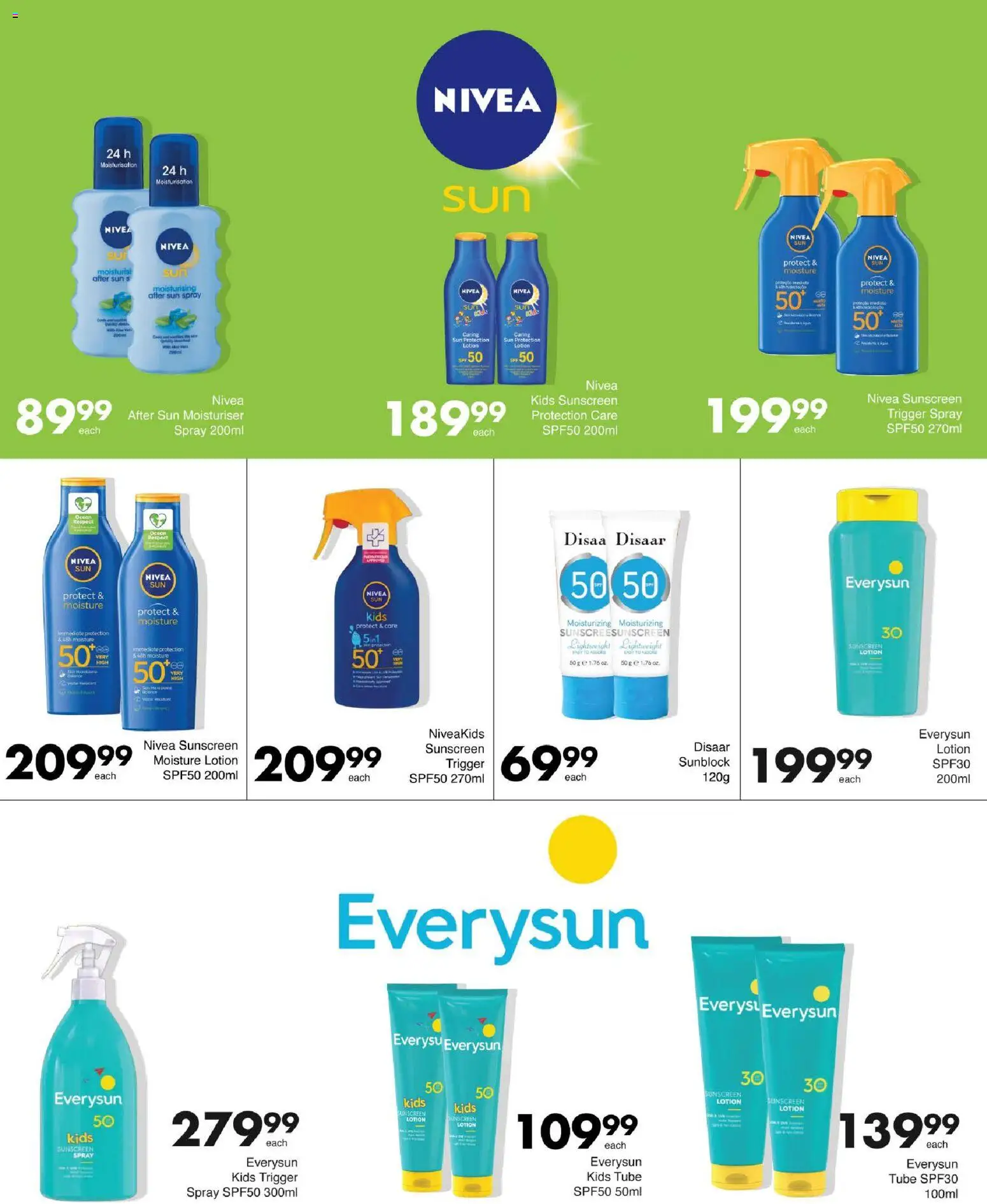 New Save catalogue – valid from 15/10/2026 | Page: 63 | Products: Sunscreen, Lotion