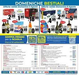 Anteprima del volantino DEM volantino valido a partire dal 31/07/2026 | Pagina: 20 | Prodotti: Prosciutto, Vino, Lavatrice, Data