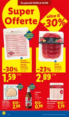 Anteprima del volantino GUANCIALE FATTORIE DEL GENNARGENTU, Guanciale Fattorie del Gennargentu 100 g confezione valido a partire dal 18/06/2026 | Pagina: 16