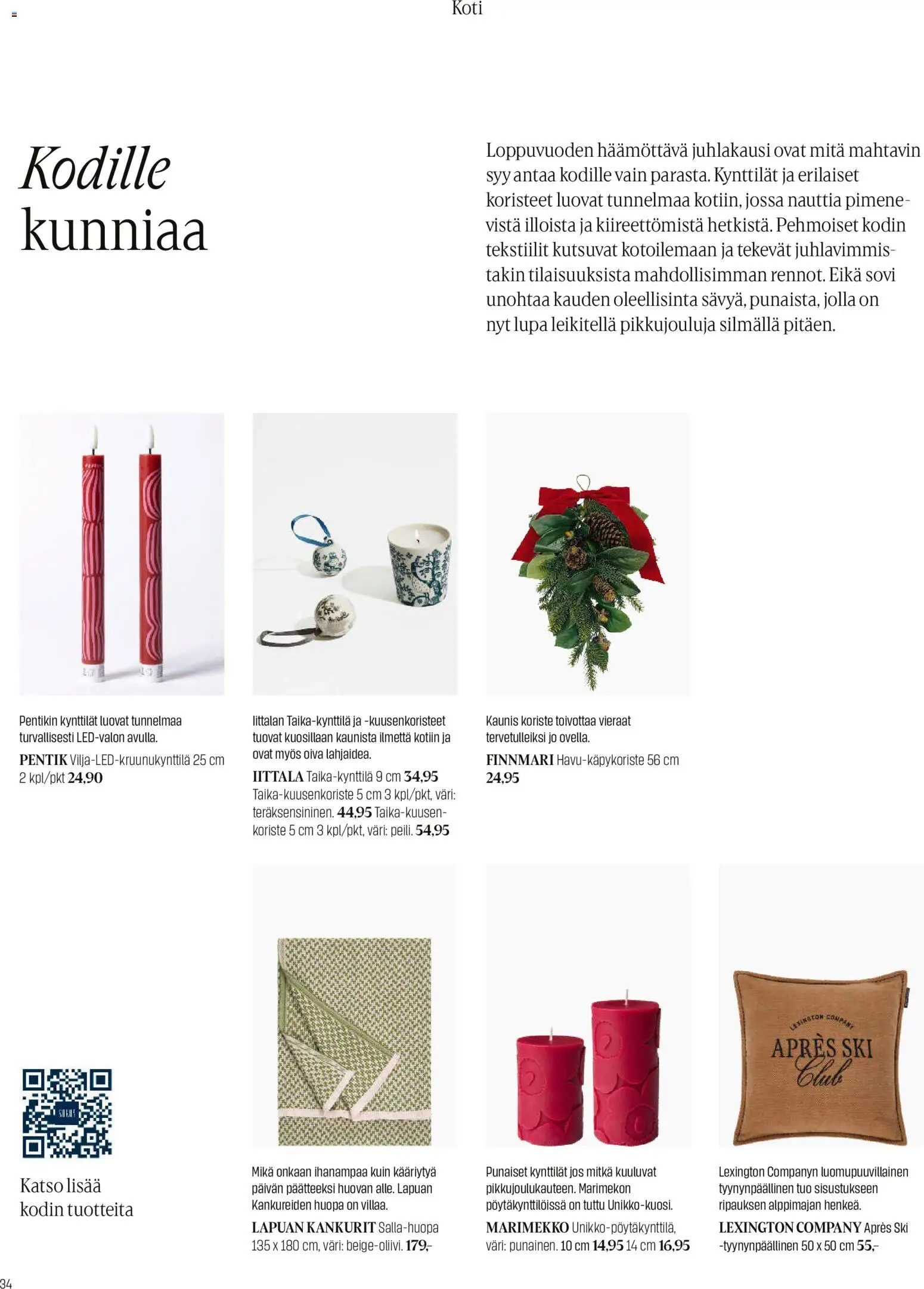 Sokos tarjoukset – voimassa 12/10/2026 alkaen | Sivu: 34