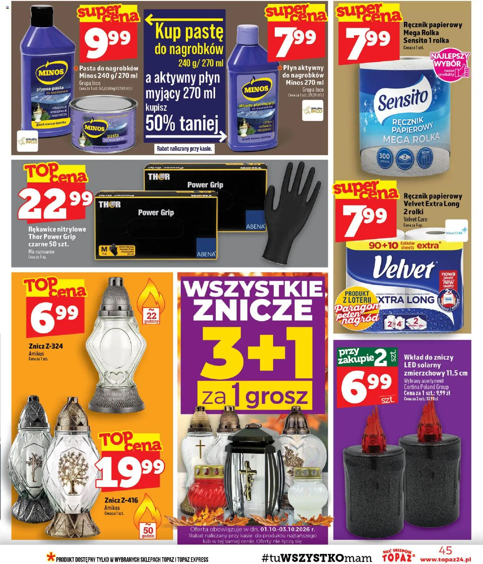 Topaz gazetka od 01.10.2026 | Strona: 45
