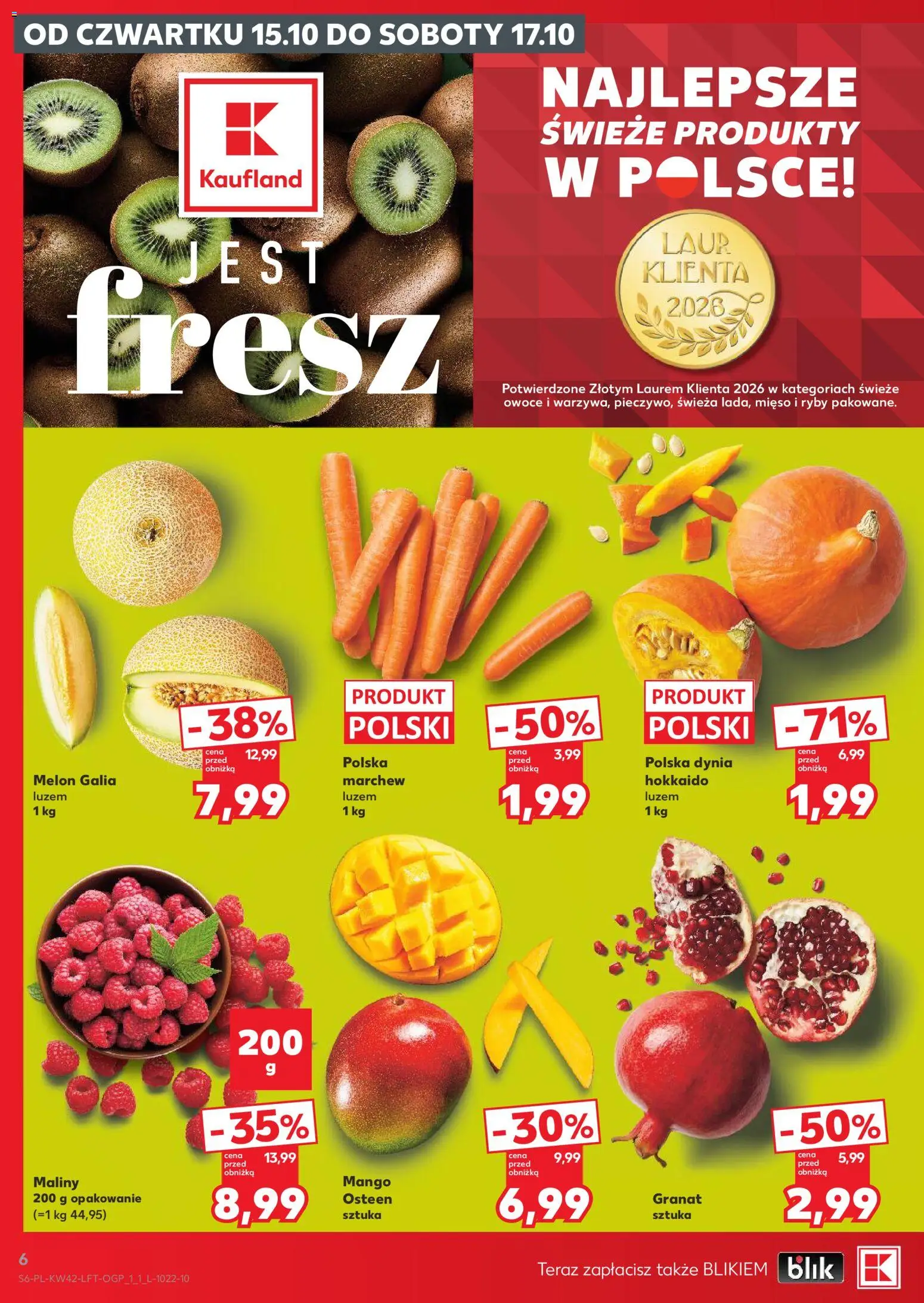 Kaufland gazetka od 15.10.2026 | Strona: 6